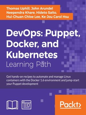 cover image of DevOps: Puppet, Docker, and Kubernetes